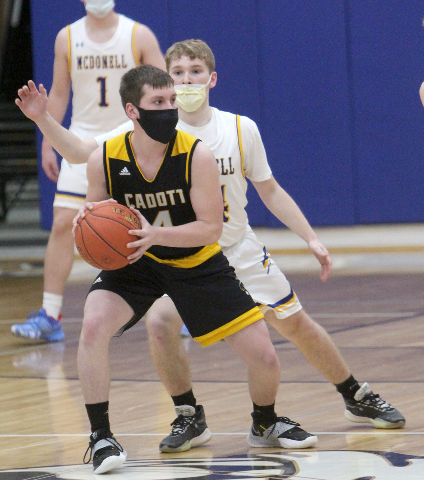 Cadott at McDonell boys basketball 1-18-21